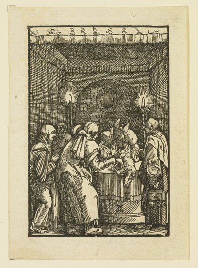Översteprästen vägrar att ta emot Joachims offergåva av Albrecht Altdorfer