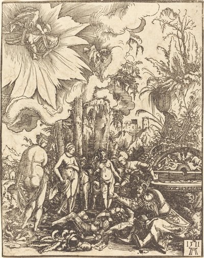Parisdomen av Albrecht Altdorfer