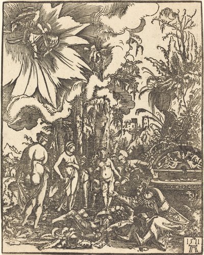 Parisdomen av Albrecht Altdorfer