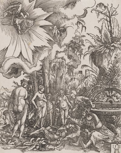 Parisdomen, 1511 av Albrecht Altdorfer