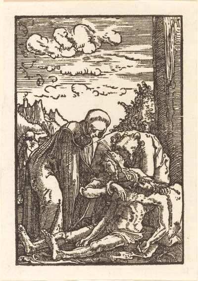 Klagosången under korset av Albrecht Altdorfer