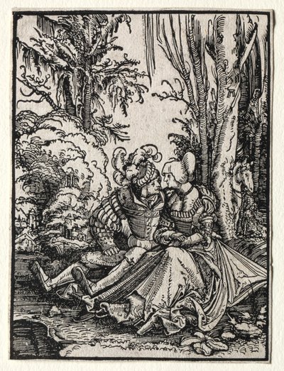 De älskande, 1511. av Albrecht Altdorfer