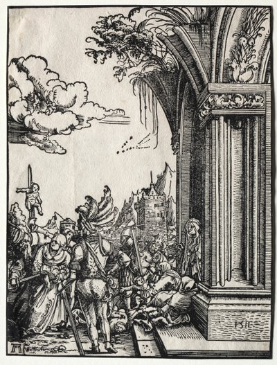 Massakern på de oskyldiga av Albrecht Altdorfer