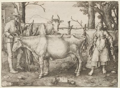 The Milkmaid av Albrecht Altdorfer