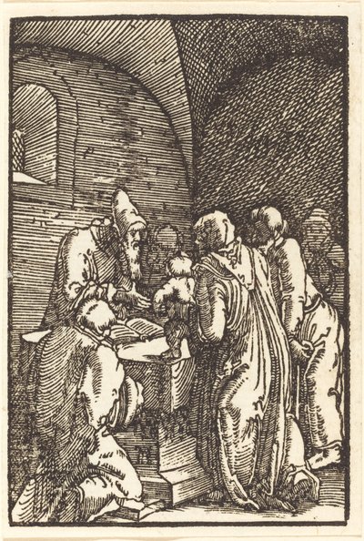 Presentationen av Kristus i templet av Albrecht Altdorfer