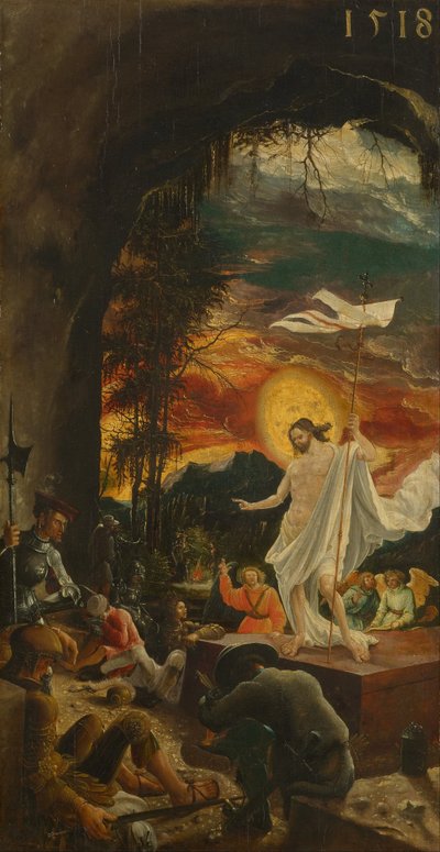 Kristi uppståndelse av Albrecht Altdorfer