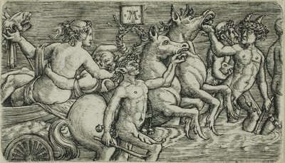 Havsgudarnas triumf av Albrecht Altdorfer