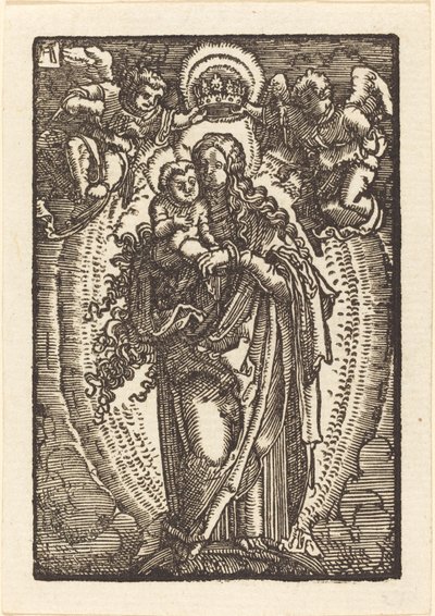 Jungfrun som himmelens drottning av Albrecht Altdorfer