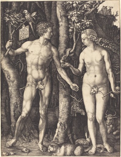 Adam och Eva av Albrecht Dürer