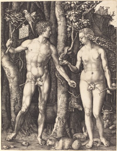 Adam och Eva av Albrecht Dürer