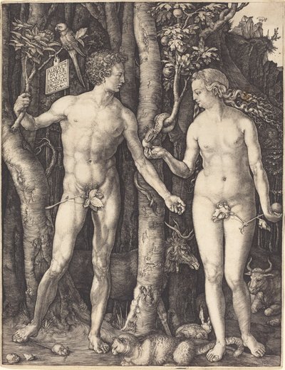 Adam och Eva av Albrecht Dürer
