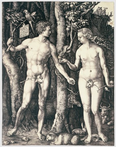 Adam och Eva av Albrecht Dürer