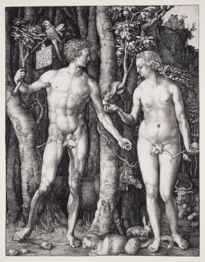 Adam och Eva av Albrecht Dürer