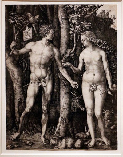 Adam och Eva av Albrecht Dürer