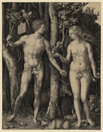 Adam och Eva av Albrecht Dürer