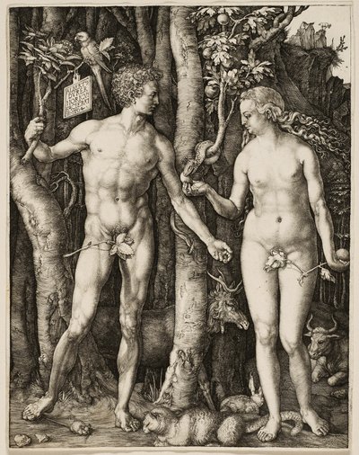 Adam och Eva av Albrecht Dürer