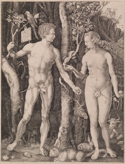 Adam och Eva av Albrecht Dürer