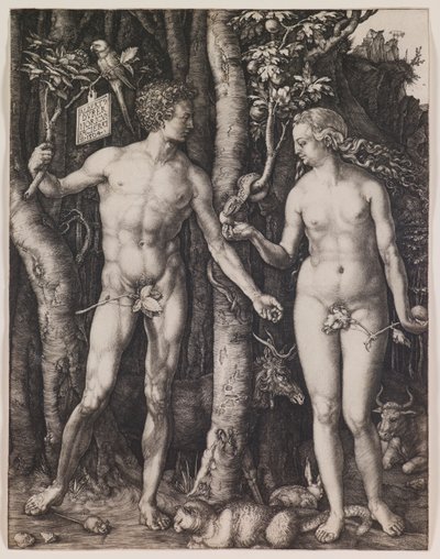 Adam och Eva av Albrecht Dürer