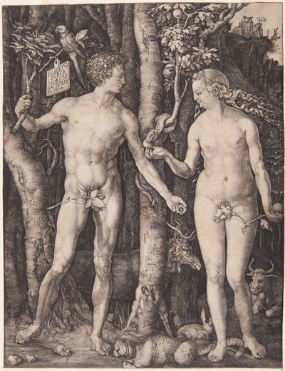 Adam och Eva av Albrecht Dürer