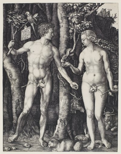 Adam och Eva av Albrecht Dürer