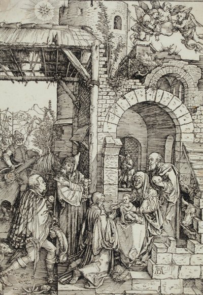 De tre vise männens tillbedjan av Albrecht Dürer