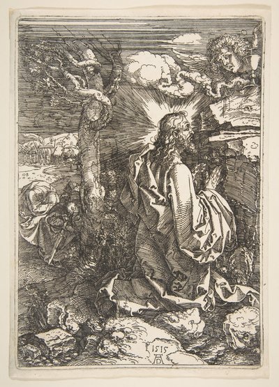Agony in the Garden, 1515. av Albrecht Dürer