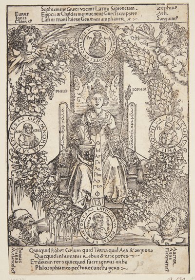 Allegori av filosofi av Albrecht Dürer