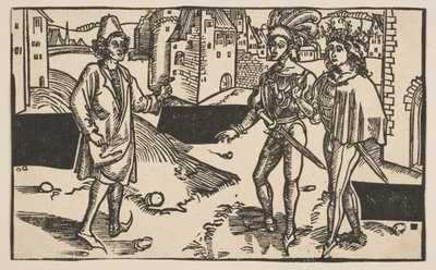 Andria, från The Comedie of Terence, 1800-talets nytryck.n.d. av Albrecht Dürer