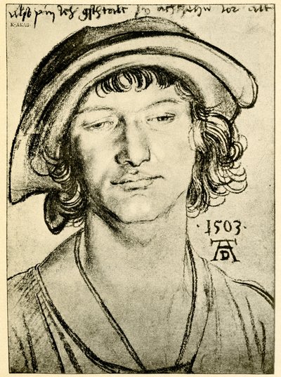 Anonymt porträtt av Albrecht Dürer