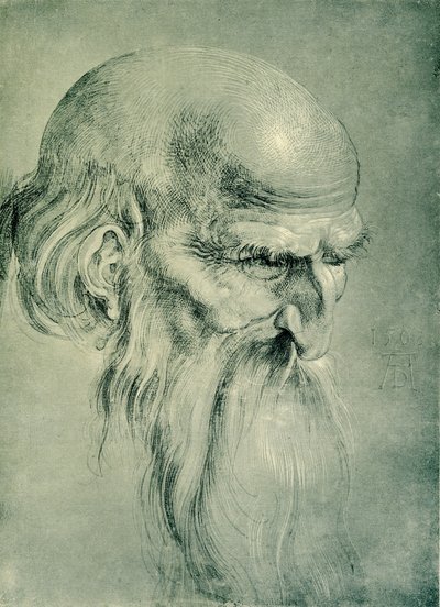 Apostelhuvud av Albrecht Dürer