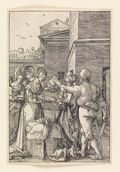 Halshuggning av Johannes Döparen av Albrecht Dürer