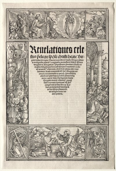 Gräns - med Kristi dop. av Albrecht Dürer