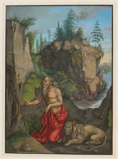 Den helige Hieronymus botgöring av Albrecht Dürer