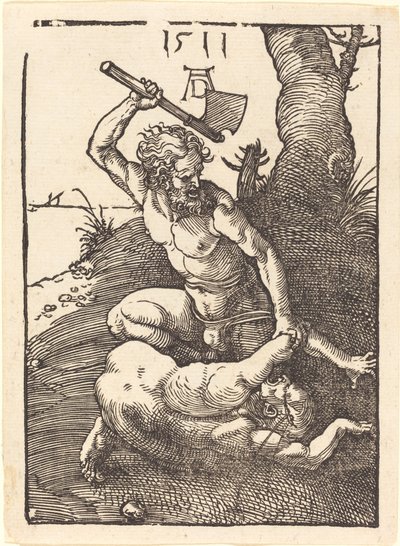 Kain dödar Abel av Albrecht Dürer