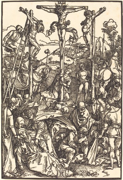 Golgata med de tre korsen av Albrecht Dürer
