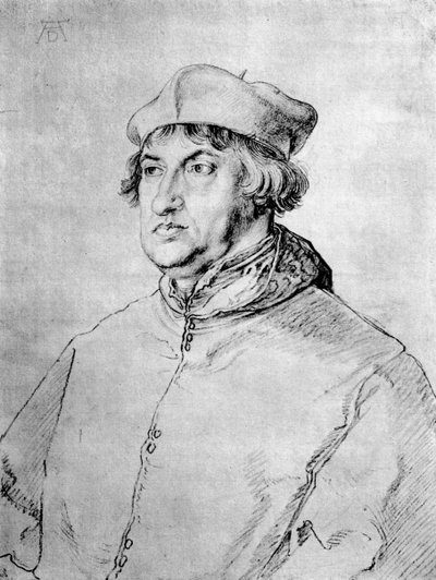 Kardinal Albrecht av Brandenburg, 1518, 1936 av Albrecht Dürer