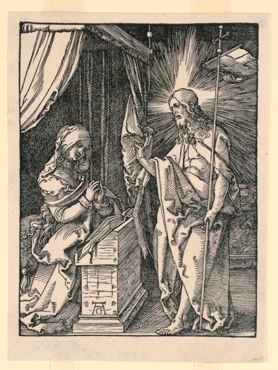 Kristus visar sig för sin moder av Albrecht Dürer