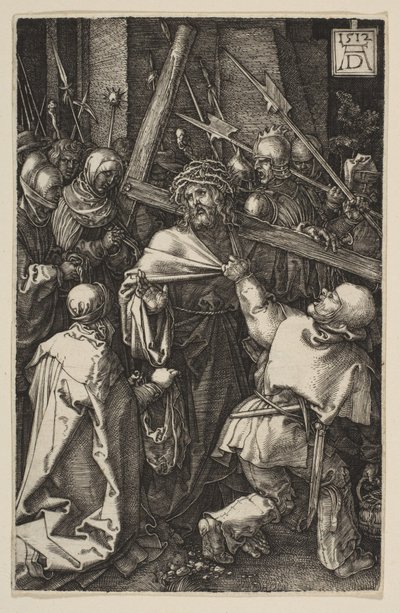 Kristus bär korset, ur ”The Passion” av Albrecht Dürer
