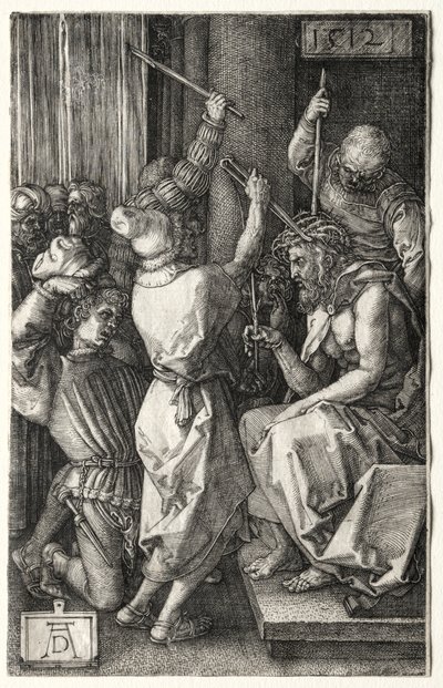 Kristus krönt med törnar av Albrecht Dürer