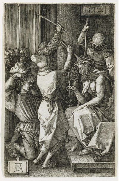 Kristus krönt med törnen av Albrecht Dürer