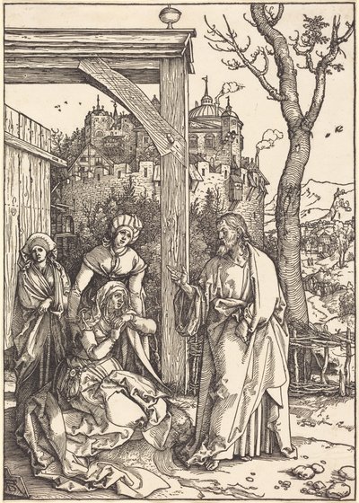 Kristus tar farväl av sin mor av Albrecht Dürer