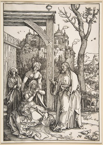 Kristus tar avsked med sin moder, från The Life of the Virgin, ca. 1504. av Albrecht Dürer