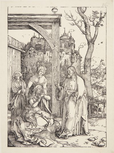 Kristus tar avsked från sin mor av Albrecht Dürer
