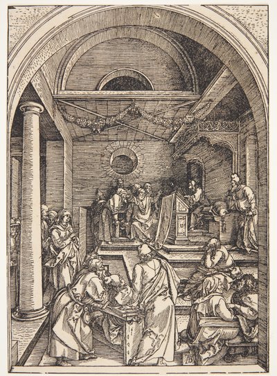 Kristus bland läkarna av Albrecht Dürer