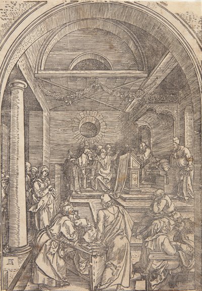 Kristus bland läkarna av Albrecht Dürer