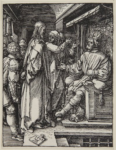 Kristus inför Herodes av Albrecht Dürer