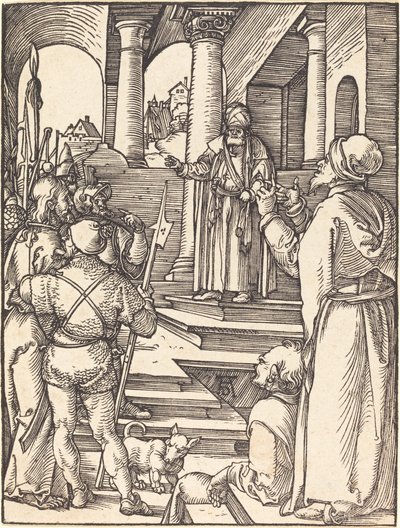 Kristus inför Pilatus av Albrecht Dürer