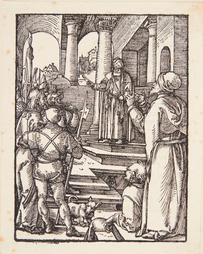 Kristus inför Pilatus av Albrecht Dürer