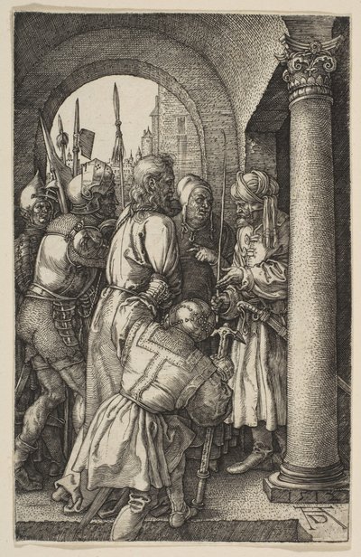 Kristus före Pilatus, från The Passion, 1512. av Albrecht Dürer