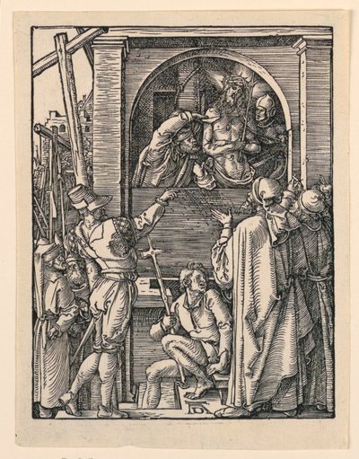 Kristus före folket (Ecce Homo), från The Little Passion-serien av Albrecht Dürer